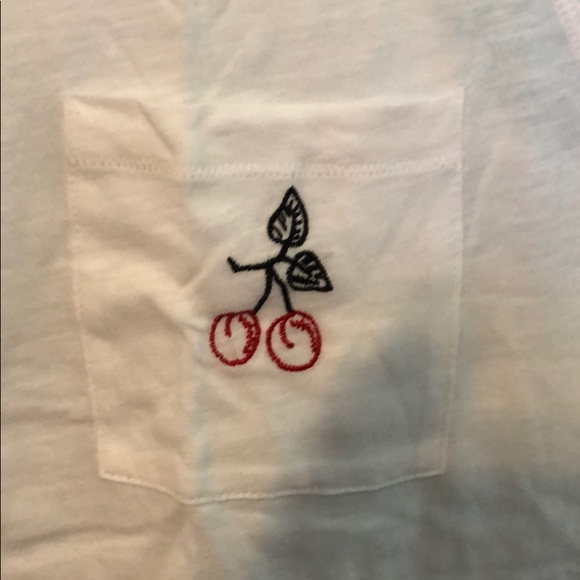 NWOT Madewell Cherry V-Neck Pocket Tank,Sz XXL - Picture 7 of 7